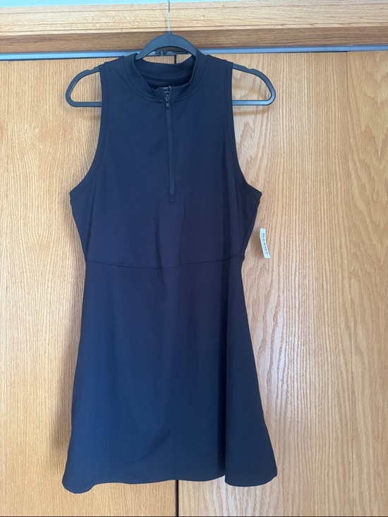 Old Navy Dresses & Skirts - Old Navy Black Sleeveless Midi Dress with Front Zip